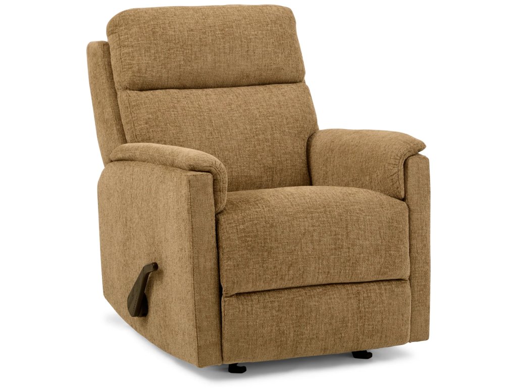 Compact Fabric Gliding Recliner - main image