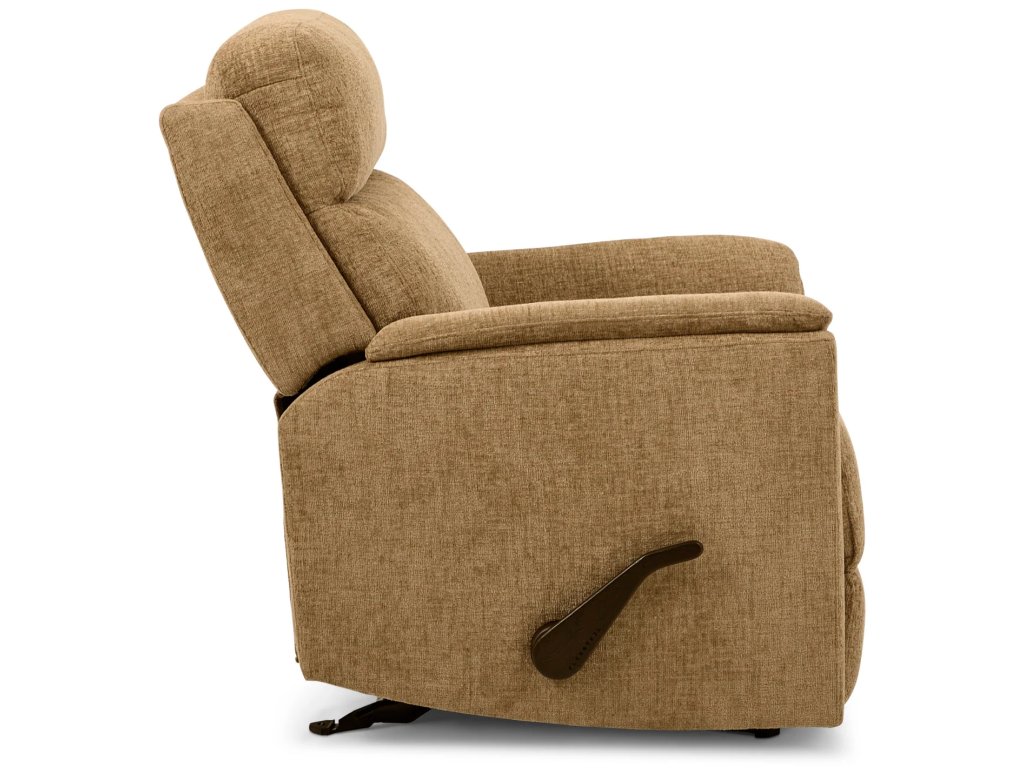 Compact Fabric Gliding Recliner - image 2