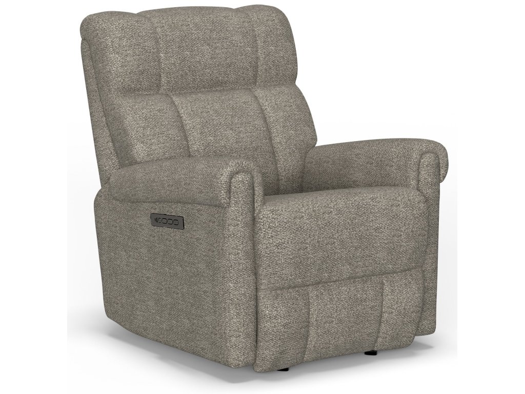 Classic Fabric Power Gliding Recliner with Power Headrest & Lumbar - main image
