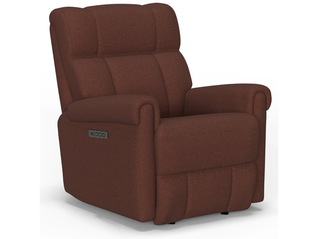 Classic Fabric Power Gliding Recliner with Power Headrest & Lumbar - image 3