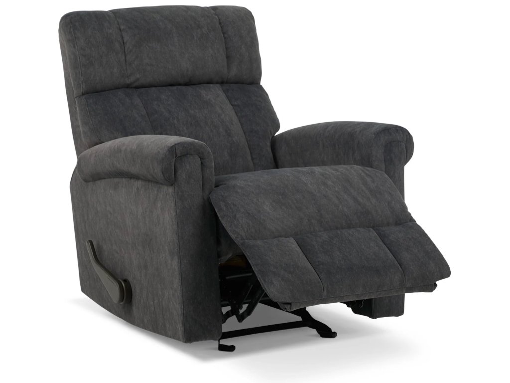 Classic Fabric Gliding Recliner - image 3