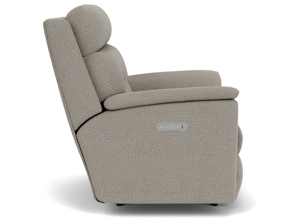 Mason Fabric Power Rocking Recliner with Power Headrest - image 2