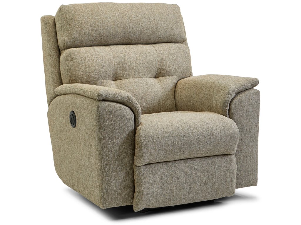 Mason Fabric Power Rocking Recliner - main image