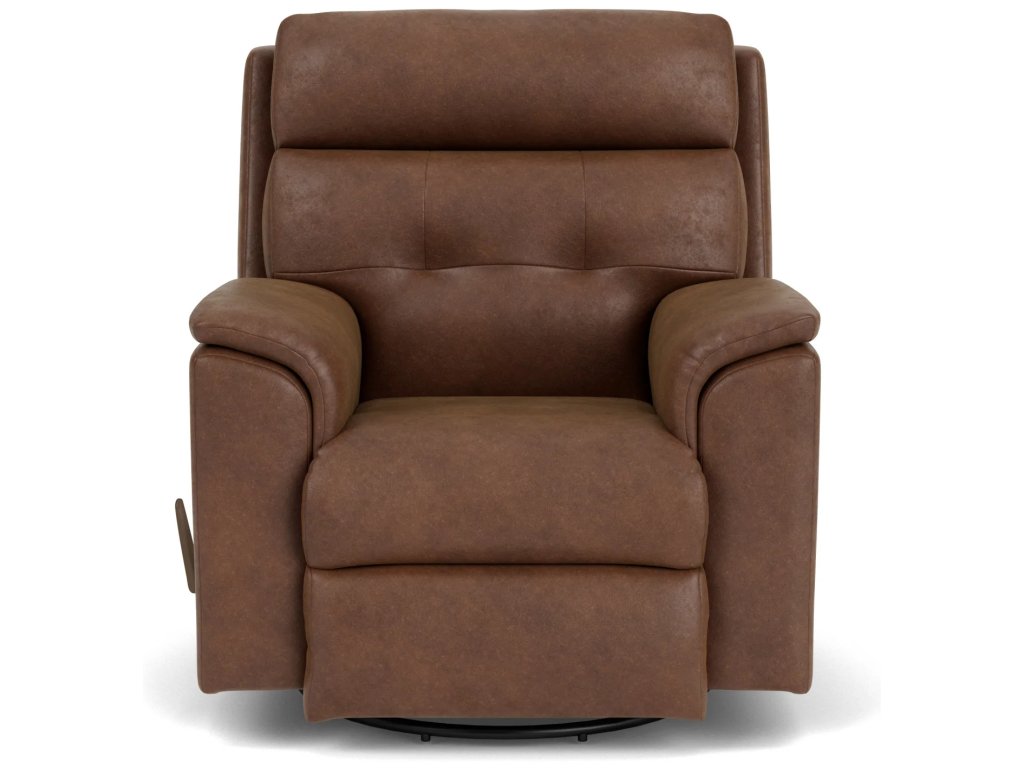 Mason Fabric Swivel Gliding Recliner - image 4