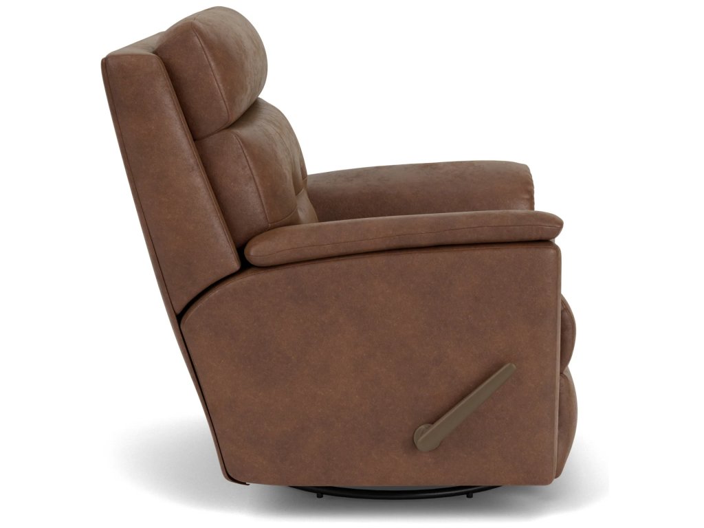 Mason Fabric Swivel Gliding Recliner - image 5