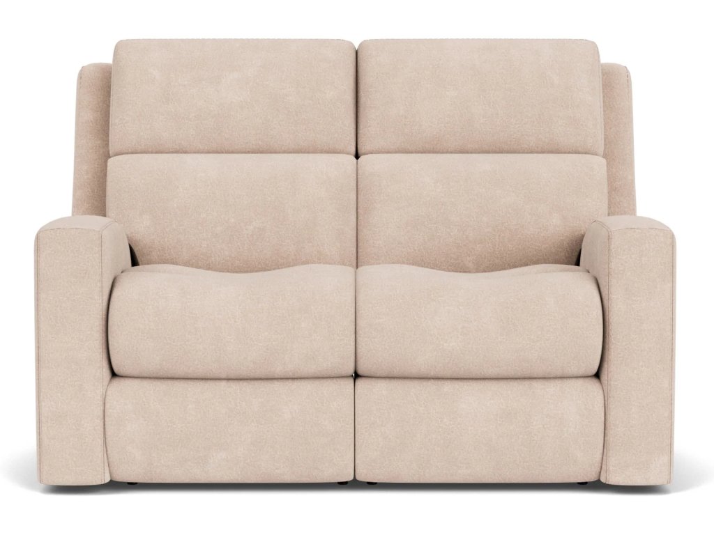 Score Fabric Power Reclining Loveseat with Power Headrests & Lumbar - image 4