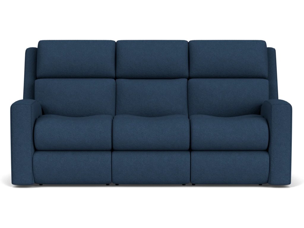 Score Fabric Power Reclining Sofa with Power Headrests & Lumbar - image 2