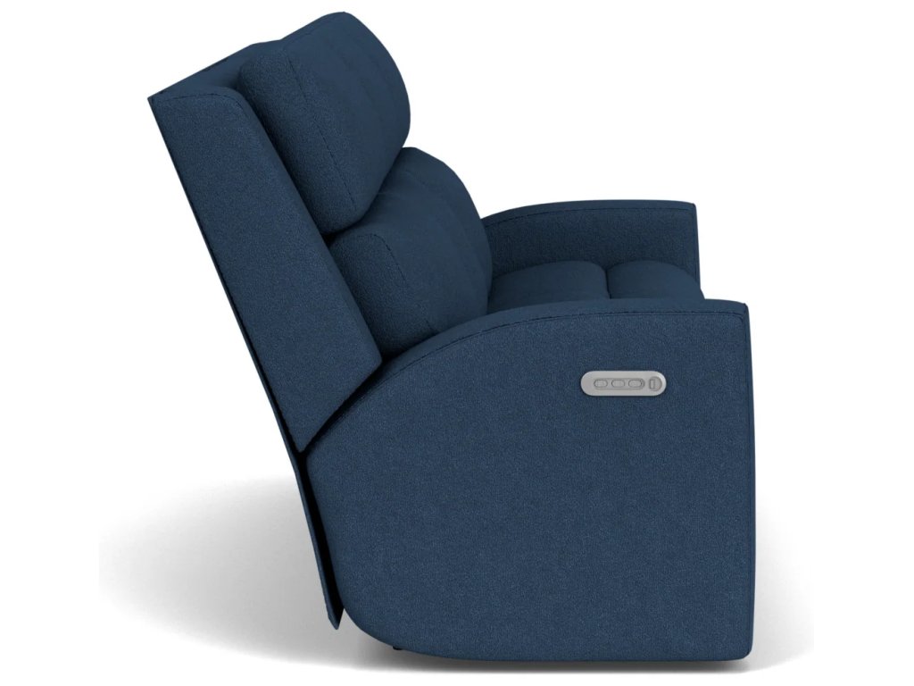 Score Fabric Power Reclining Sofa with Power Headrests & Lumbar - image 3