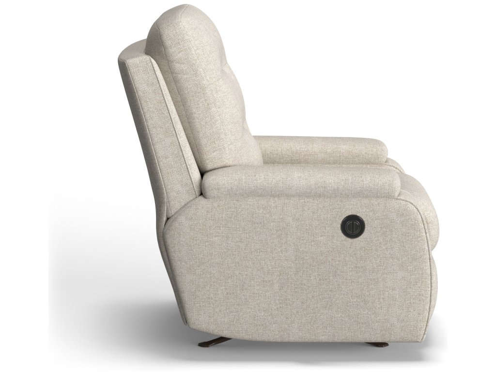Kerrie Fabric Power Rocking Recliner - image 7