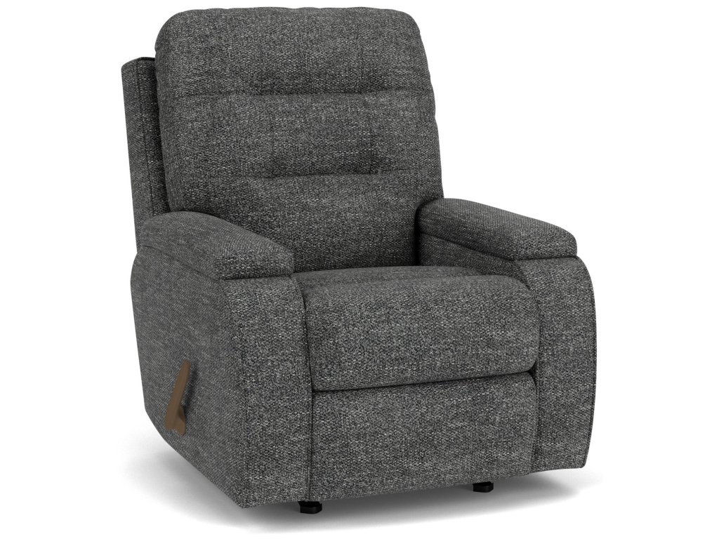 Kerrie Fabric Swivel Gliding Recliner - main image