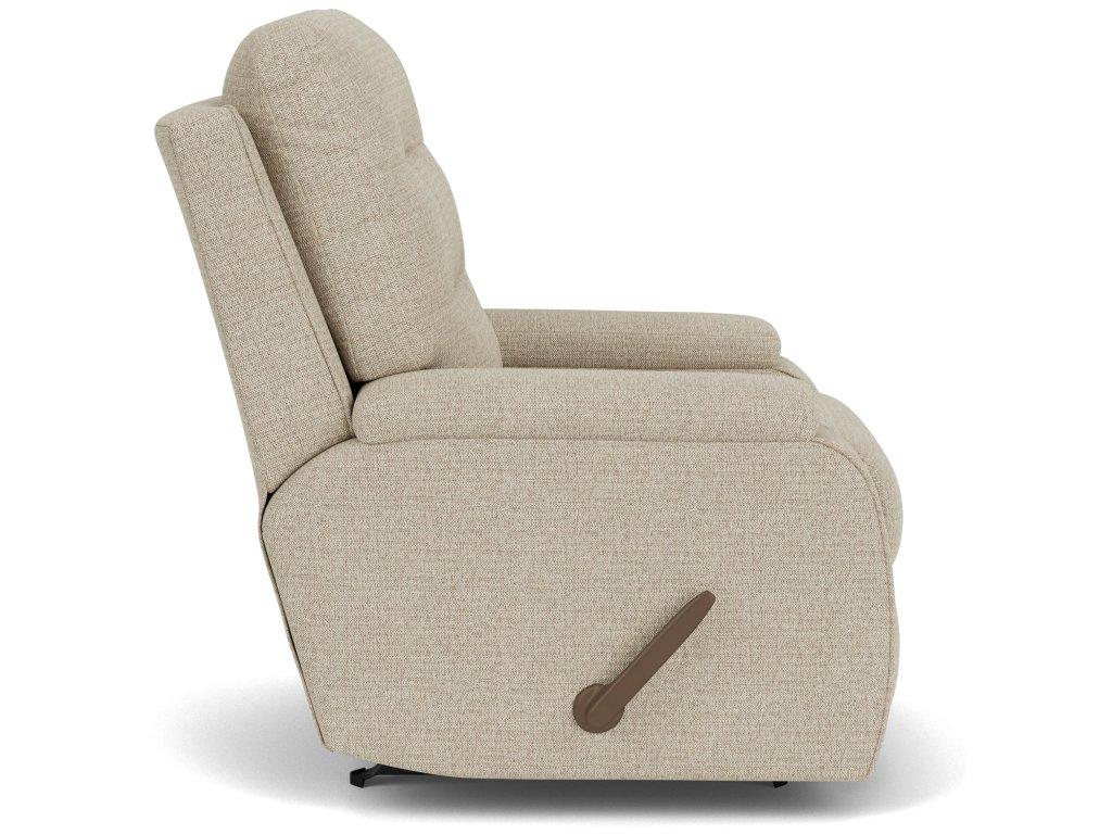 Kerrie Fabric Swivel Gliding Recliner - image 5