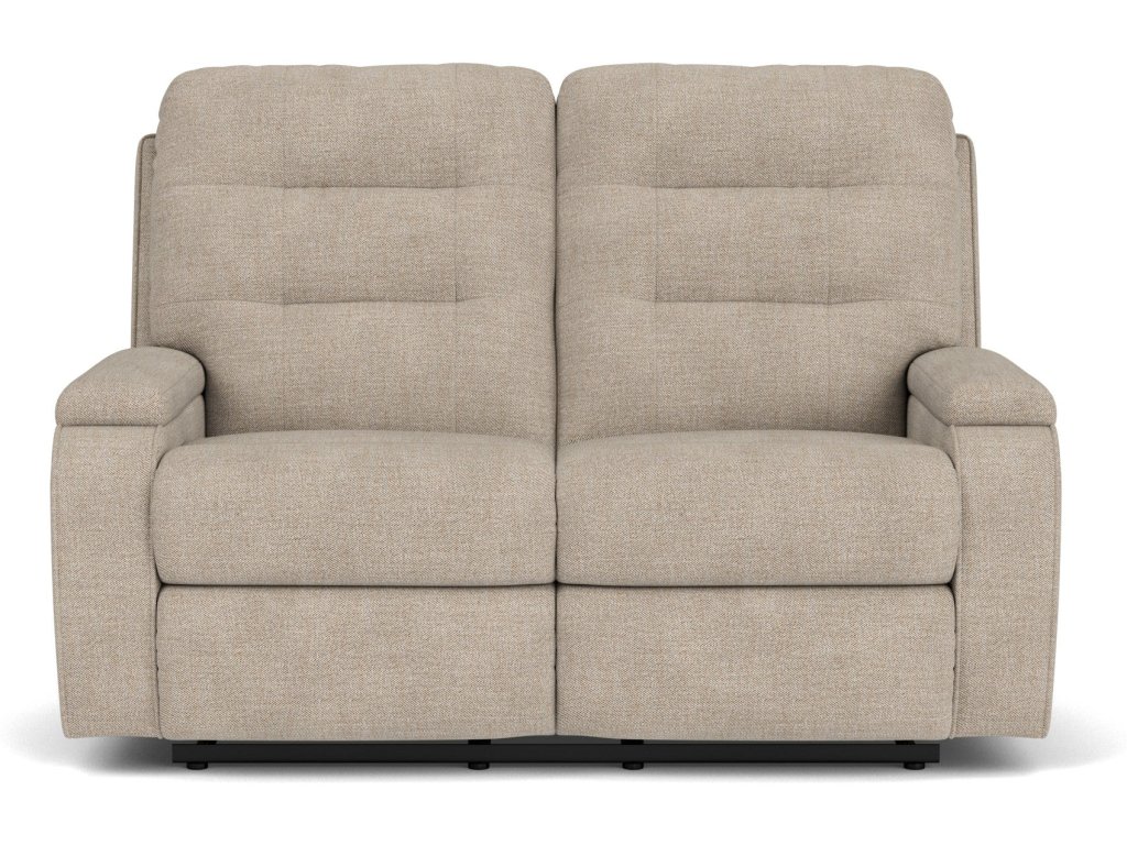 Kerrie Fabric Reclining Loveseat - image 1
