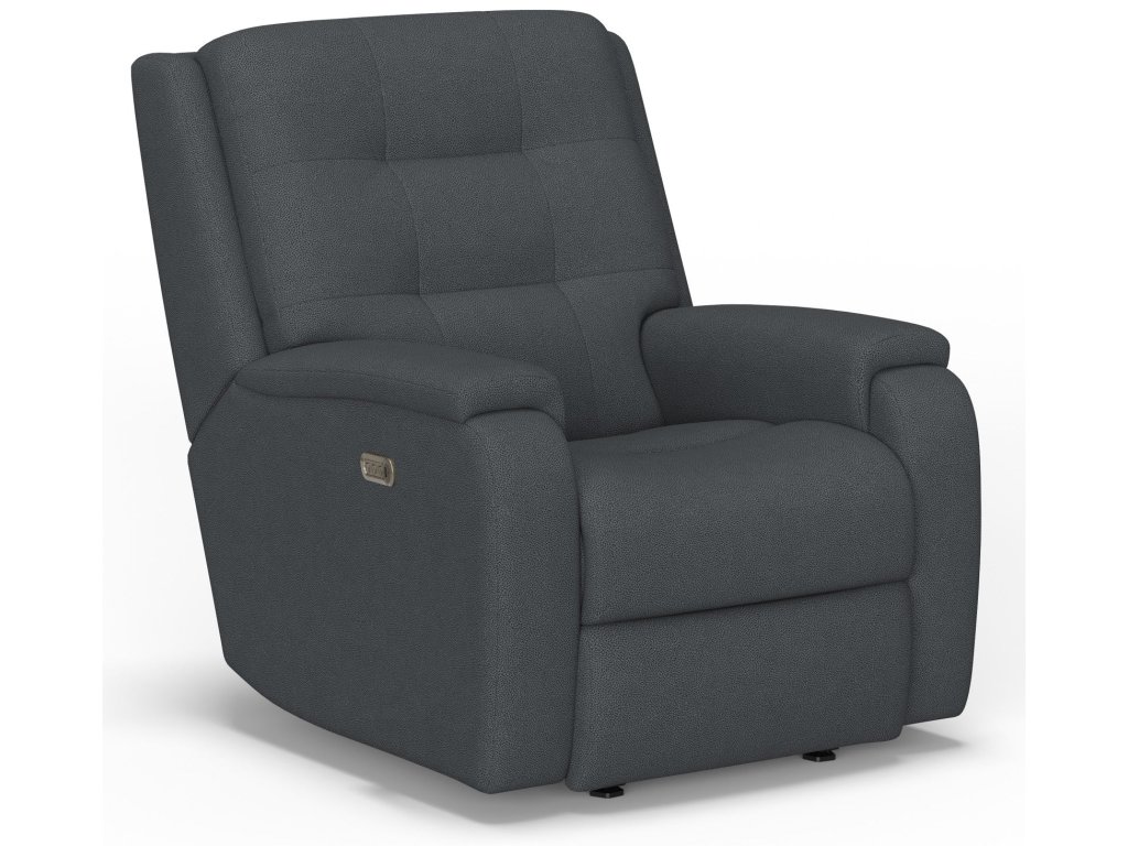 Arlo Fabric Power Recliner with Power Headrest & Lumbar - main image
