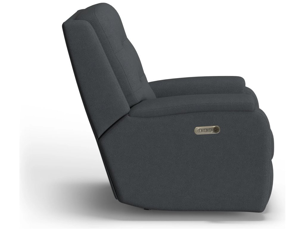 Arlo Fabric Power Recliner with Power Headrest & Lumbar - image 2