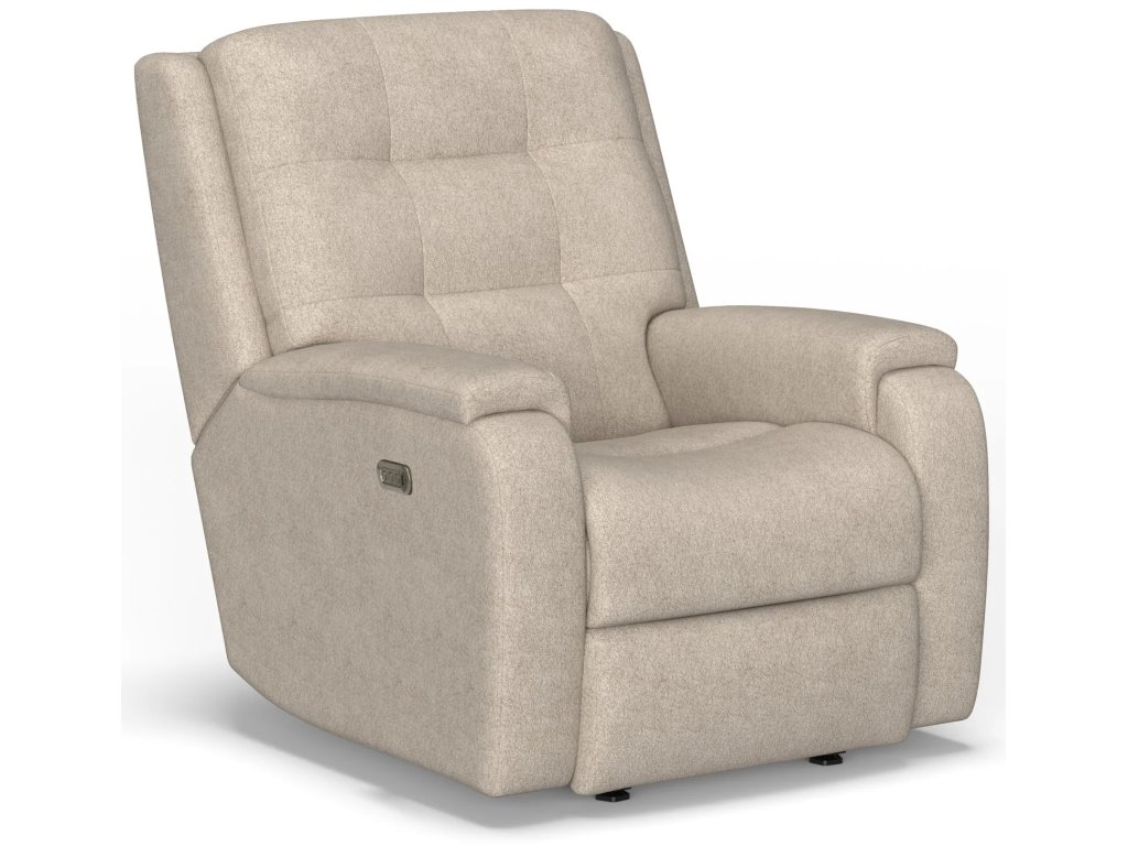 Arlo Fabric Power Recliner with Power Headrest & Lumbar - image 3