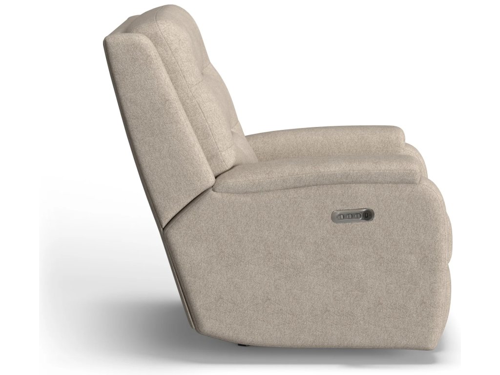 Arlo Fabric Power Recliner with Power Headrest & Lumbar - image 5