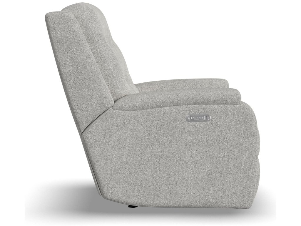 Arlo Fabric Power Rocking Recliner with Power Headrest - image 5