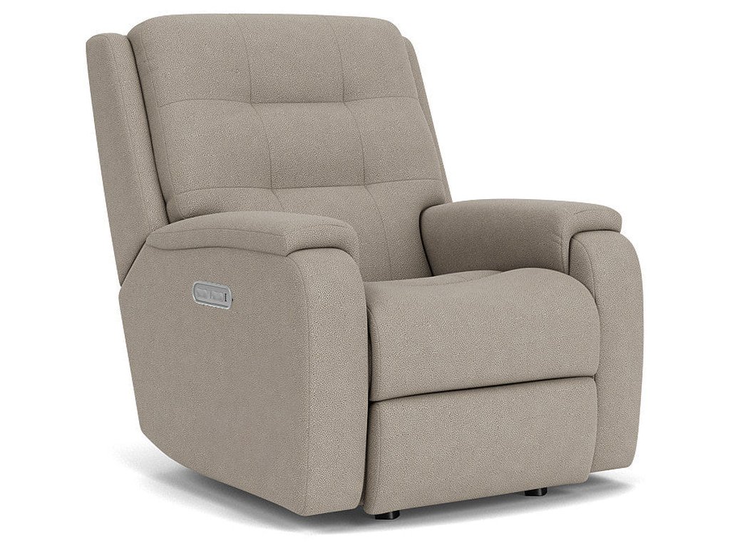 Arlo Fabric Power Rocking Recliner with Power Headrest & Lumbar - main image