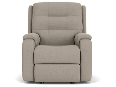 Arlo Fabric Power Rocking Recliner with Power Headrest & Lumbar - Alternative View