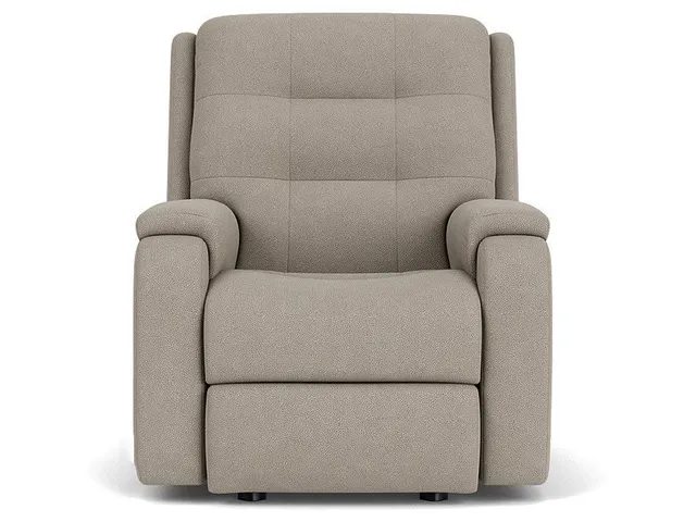 Arlo Fabric Power Rocking Recliner with Power Headrest & Lumbar