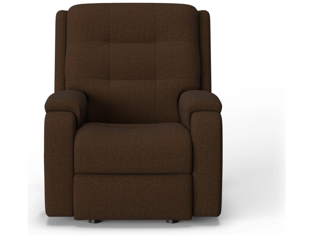 Arlo Fabric Power Rocking Recliner with Power Headrest & Lumbar - image 4