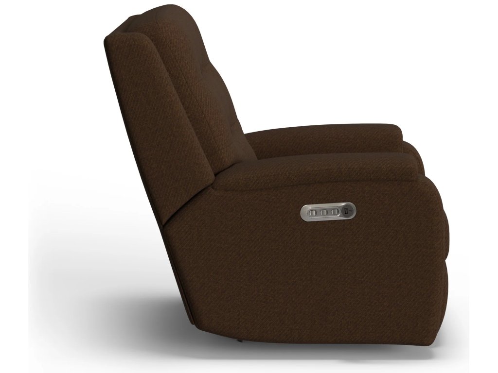 Arlo Fabric Power Rocking Recliner with Power Headrest & Lumbar - image 5