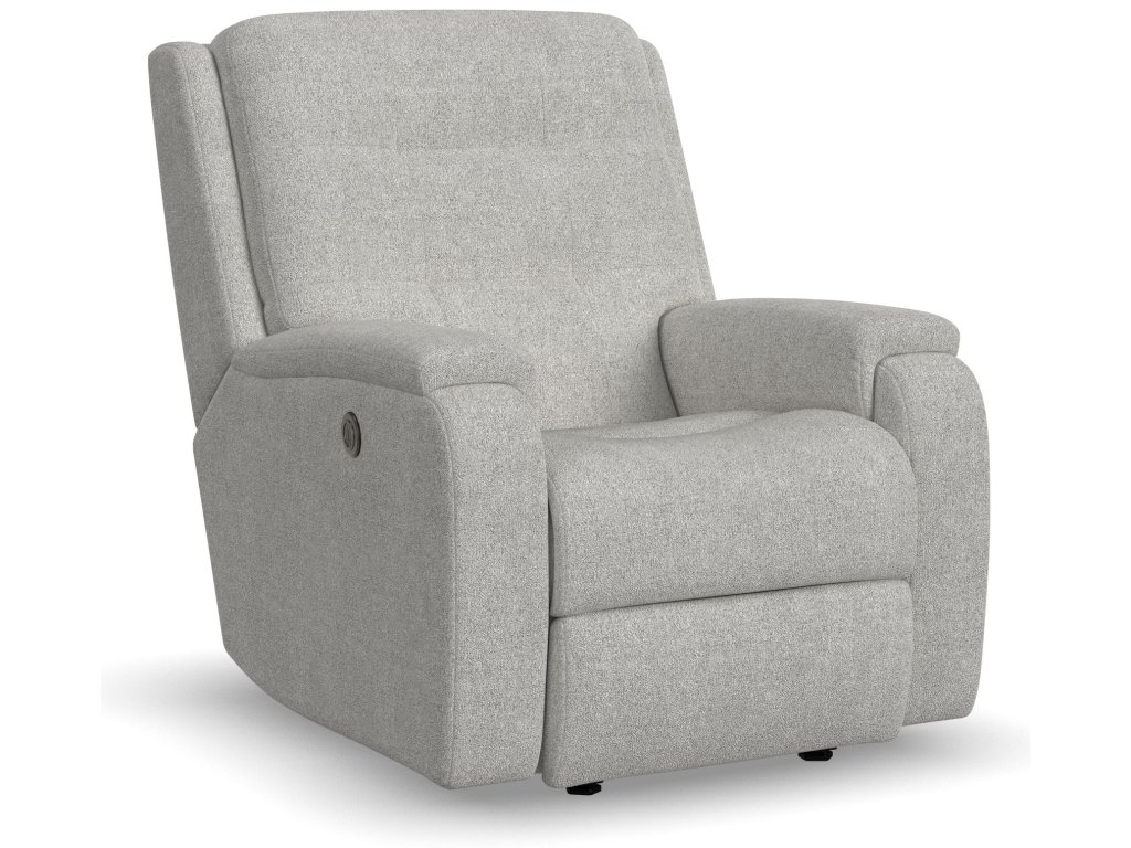 Arlo Fabric Power Rocking Recliner - main image