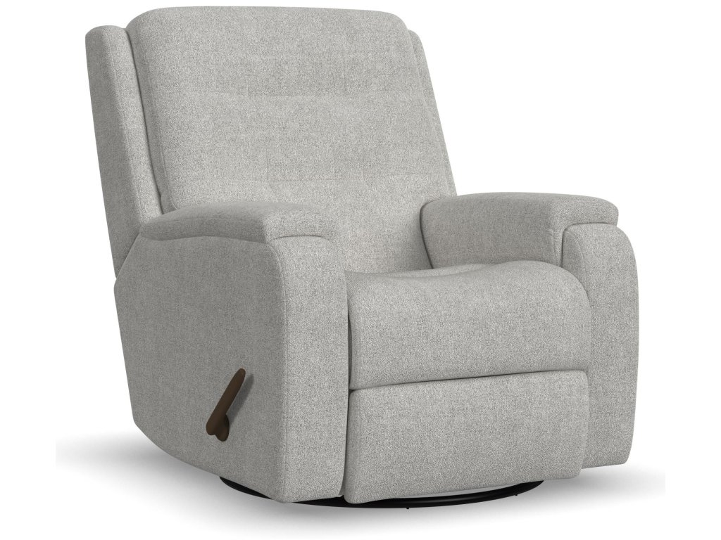 Arlo Fabric Swivel Gliding Recliner - main image