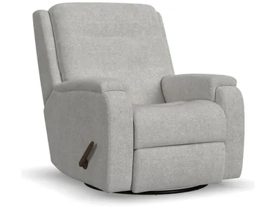 Arlo Fabric Swivel Gliding Recliner