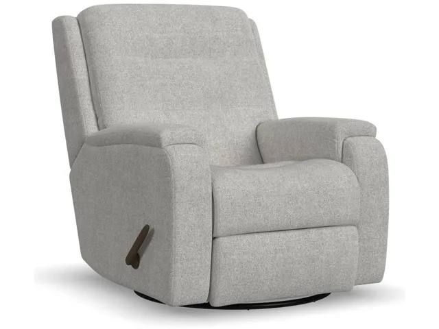 Arlo Fabric Swivel Gliding Recliner