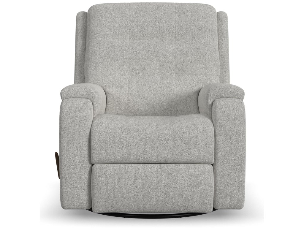 Arlo Fabric Swivel Gliding Recliner - image 1