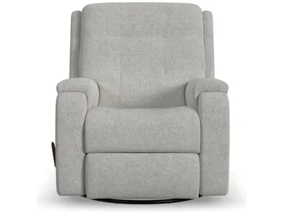 Arlo Fabric Swivel Gliding Recliner - Alternative View