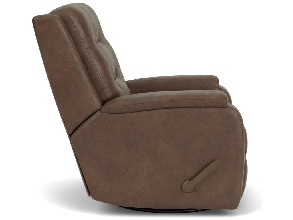 Arlo Fabric Swivel Gliding Recliner - image 5