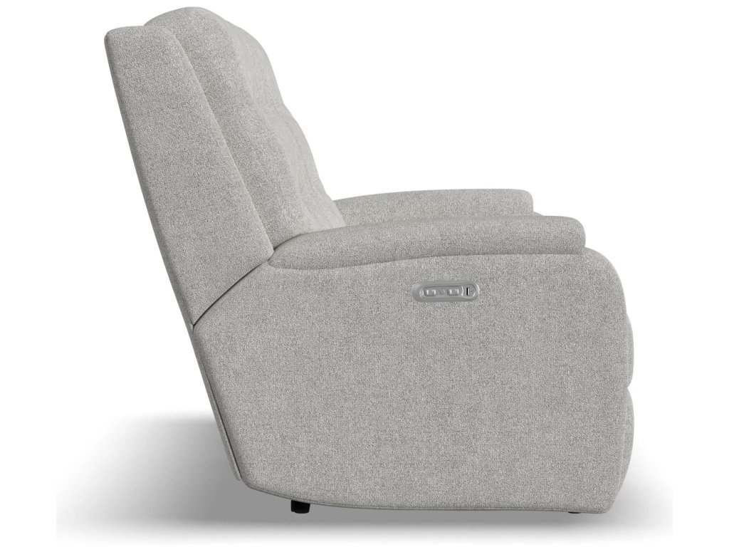 Arlo Fabric Power Reclining Loveseat with Console & Power Headrests - image 5