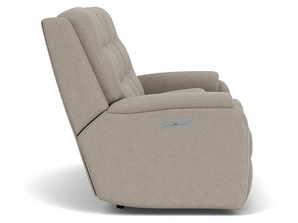 Arlo Fabric Power Reclining Loveseat with Console & Power Headrests & Lumbar - image 2