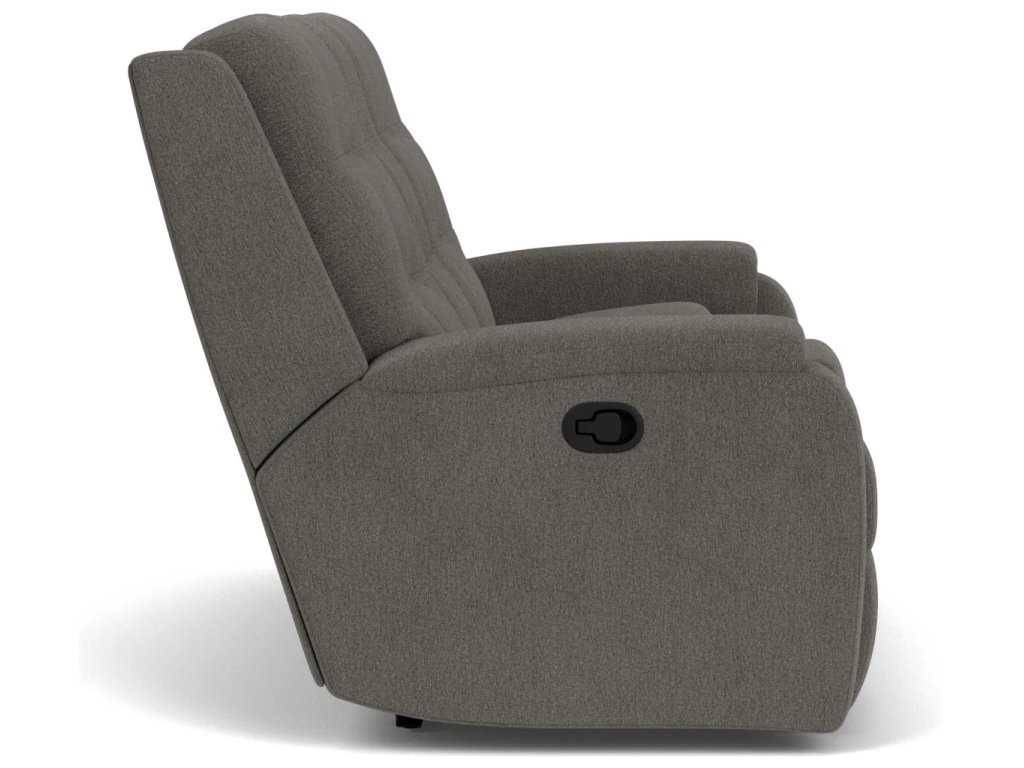 Arlo Fabric Reclining Loveseat with Console - image 2