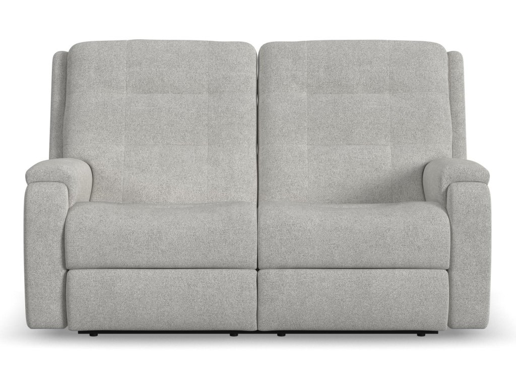 Arlo Fabric Power Reclining Loveseat with Power Headrests - image 1