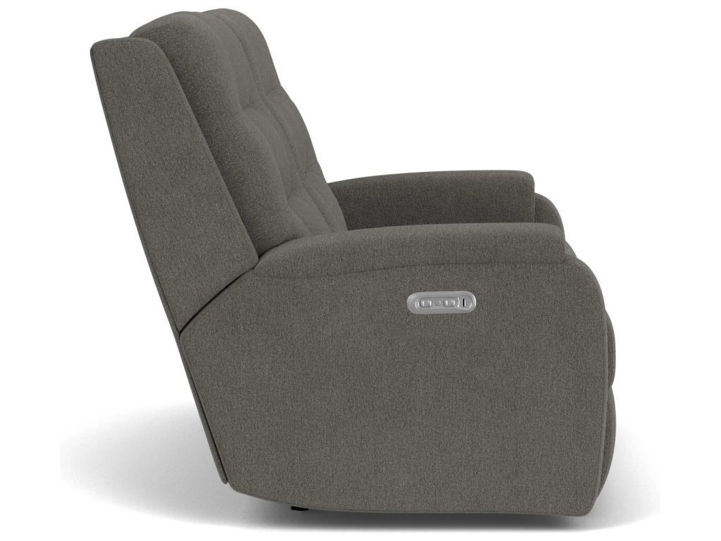 Arlo Fabric Power Reclining Loveseat with Power Headrests - image 2