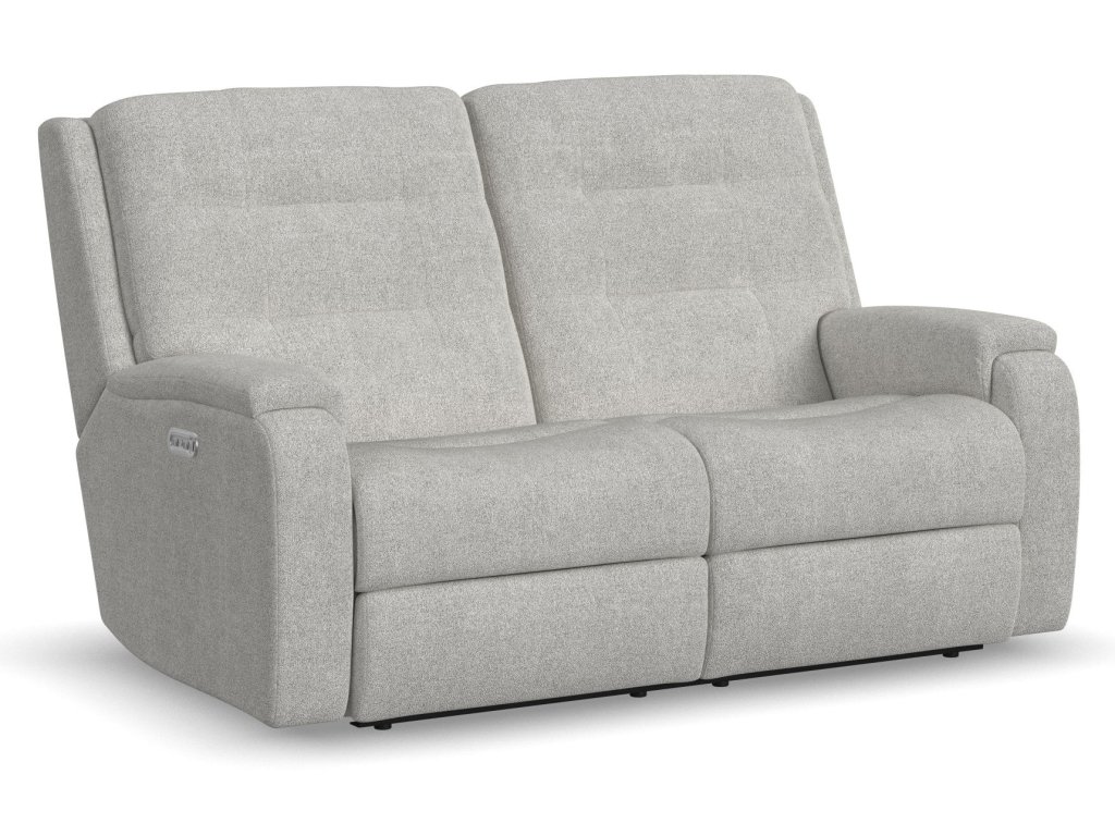 Arlo Fabric Power Reclining Loveseat with Power Headrests - image 3