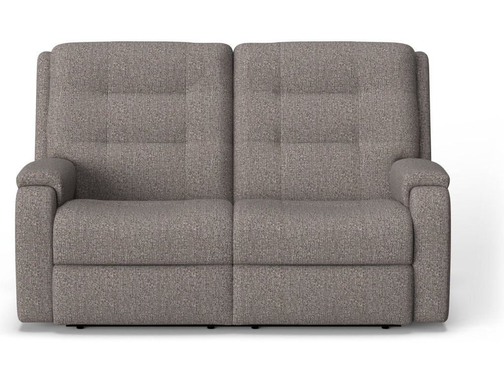 Arlo Fabric Power Reclining Loveseat with Power Headrests & Lumbar - image 1