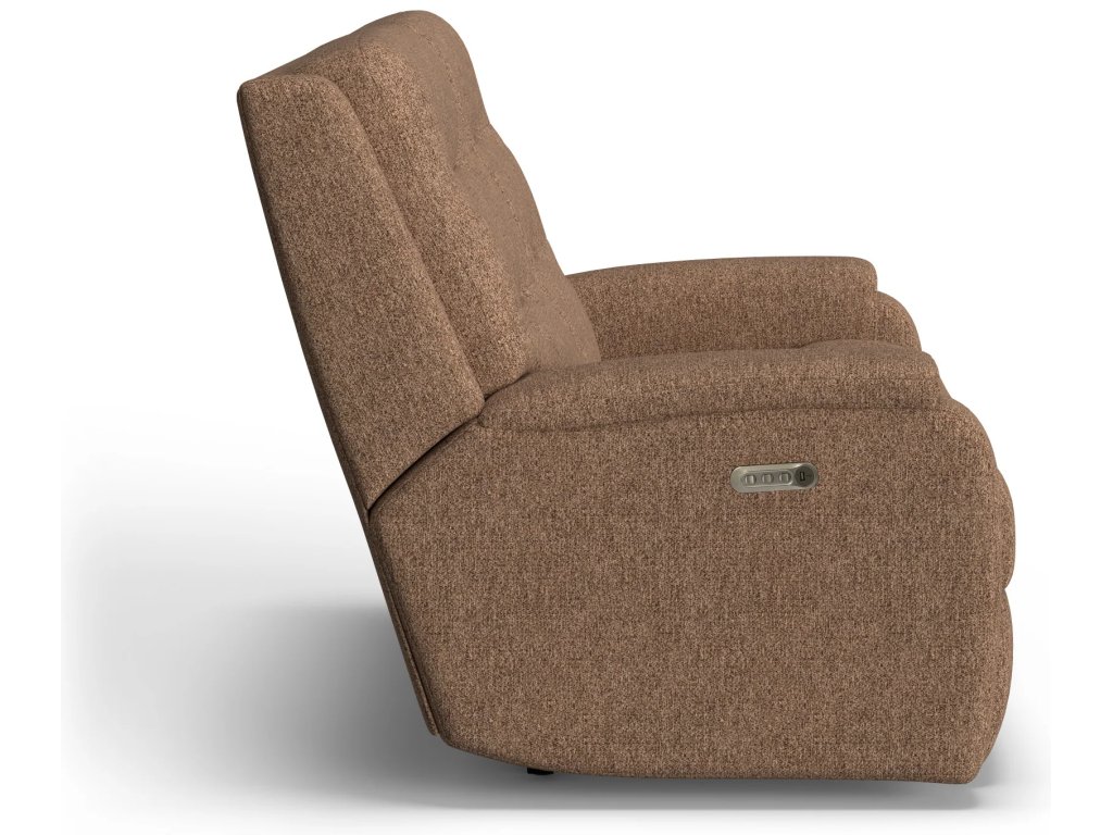 Arlo Fabric Power Reclining Loveseat with Power Headrests & Lumbar - image 2