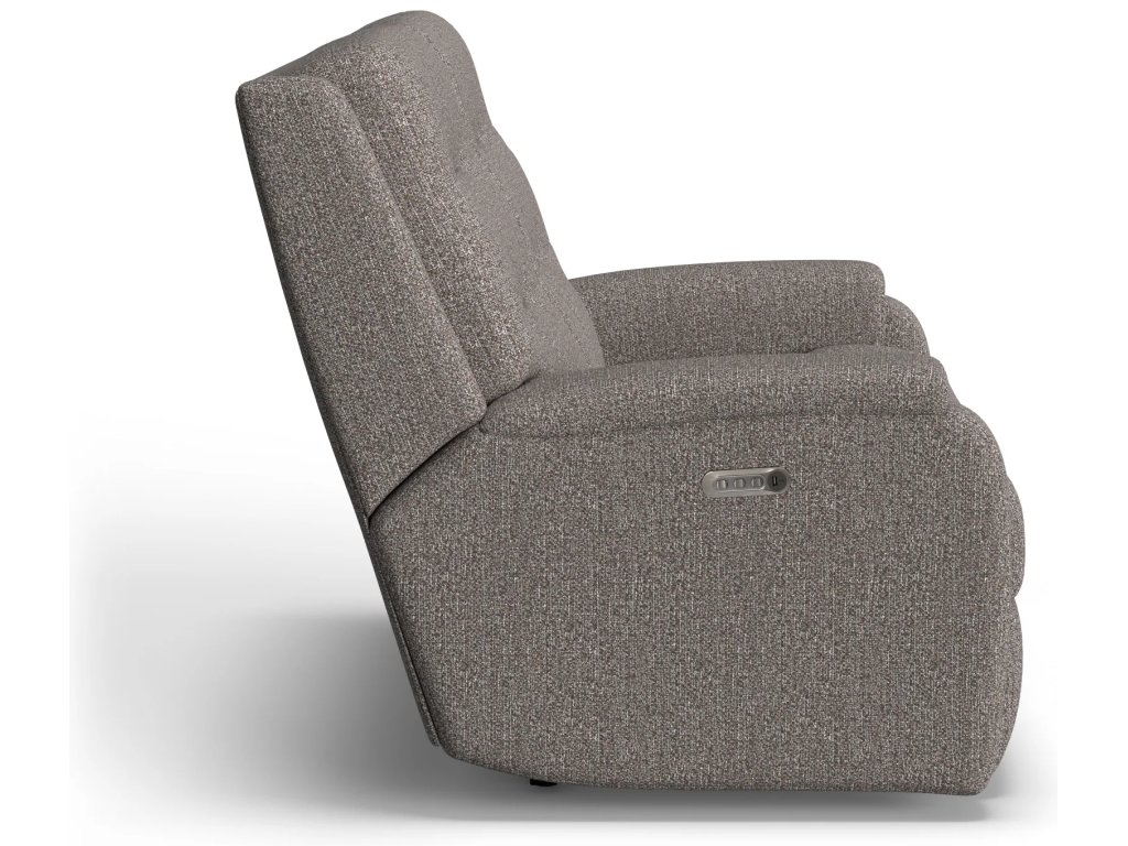 Arlo Fabric Power Reclining Loveseat with Power Headrests & Lumbar - image 5