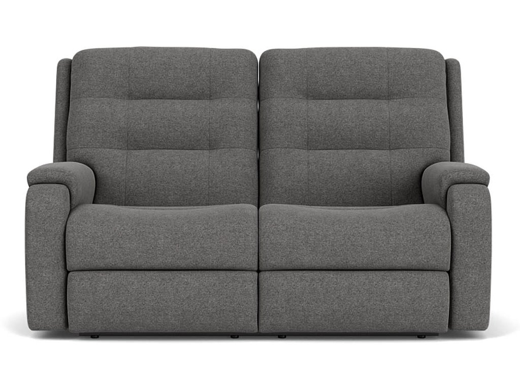 Arlo Fabric Reclining Loveseat - image 1