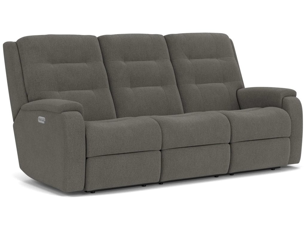 Arlo Fabric Power Reclining Sofa with Power Headrests - main image