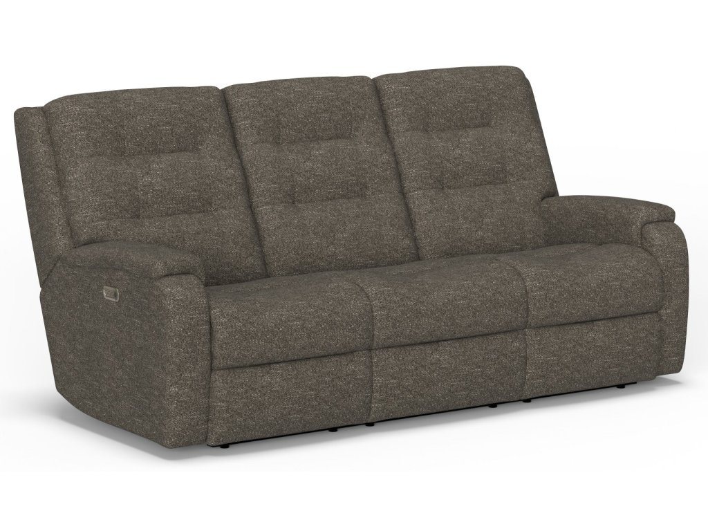 Arlo Fabric Power Reclining Sofa with Power Headrests & Lumbar - main image