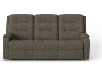 Arlo Fabric Power Reclining Sofa with Power Headrests & Lumbar