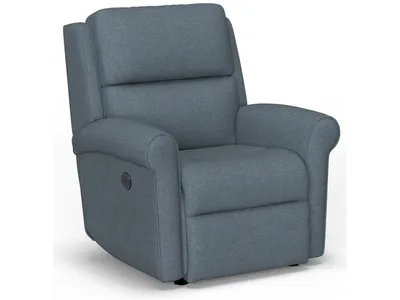 Belle Fabric Power Rocking Recliner