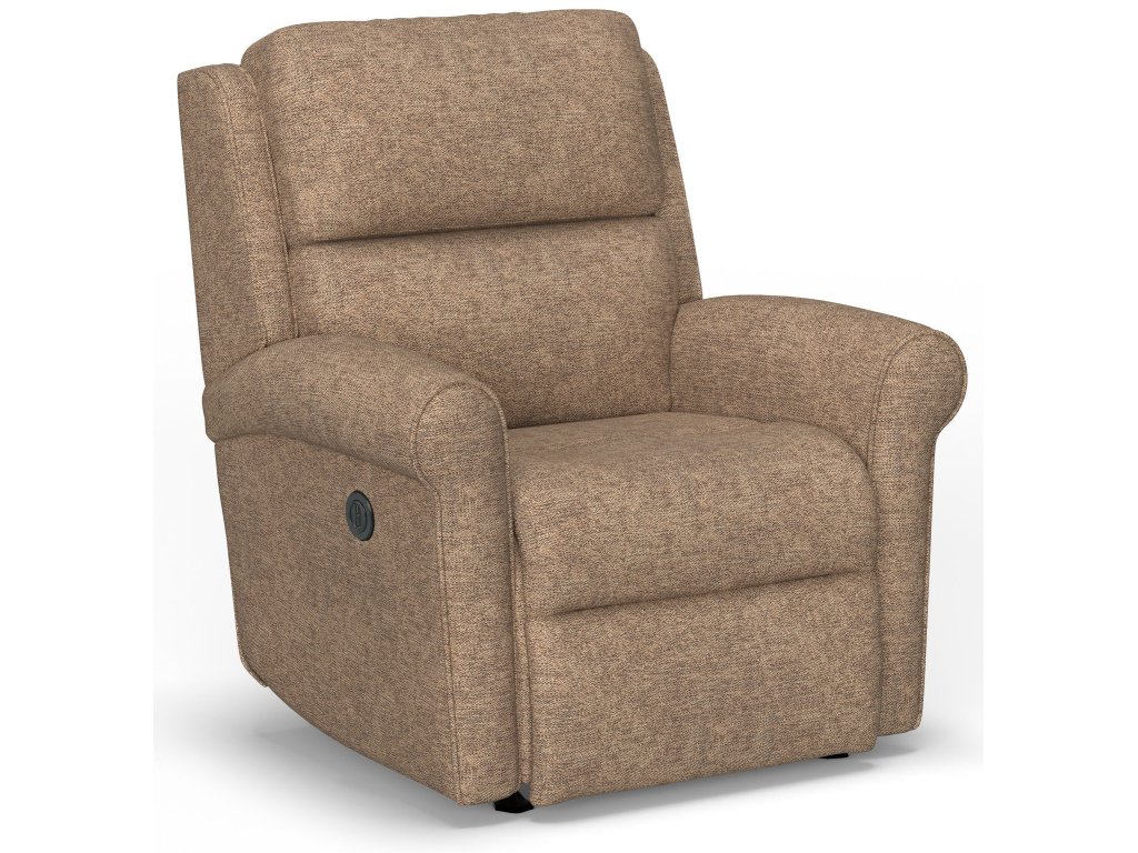 Belle Fabric Power Rocking Recliner - image 3