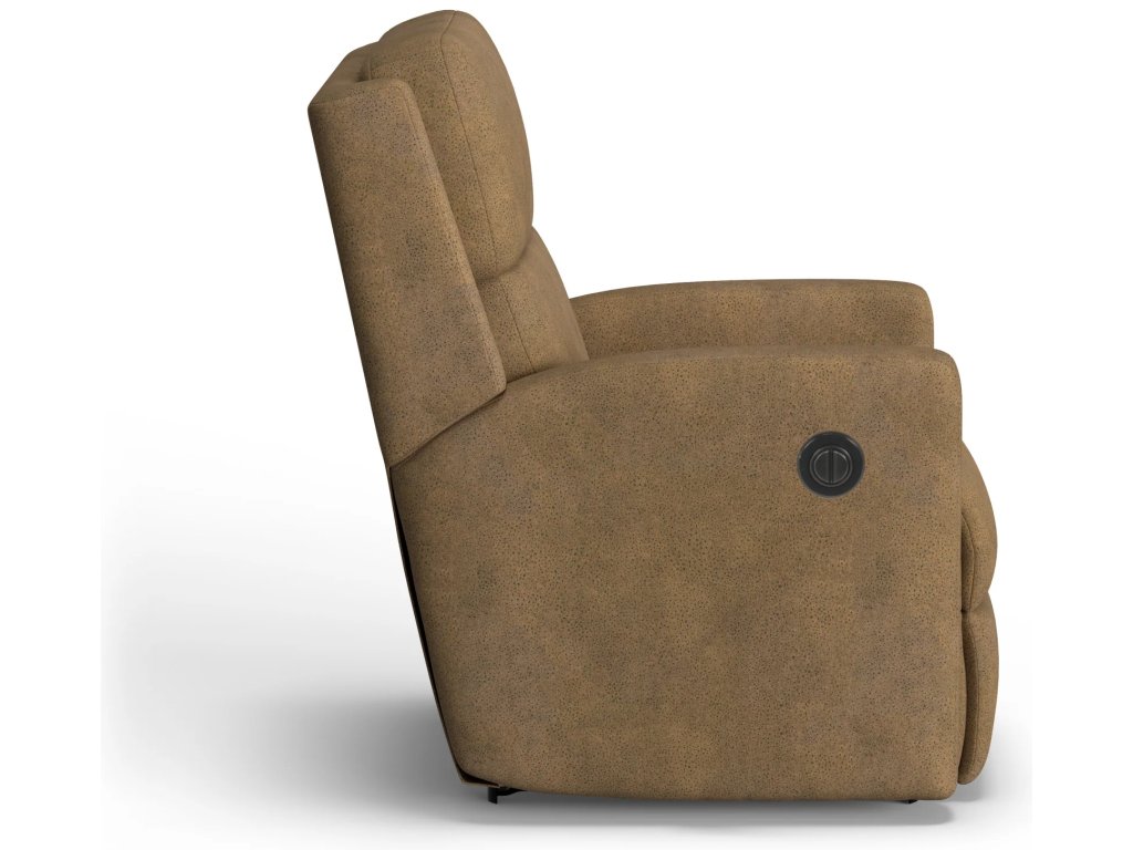 Chip Fabric Power Rocking Recliner - image 2