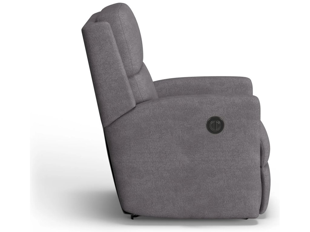 Chip Fabric Power Rocking Recliner - image 5
